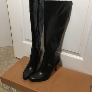 Studio Palio Black Tall Boots.  Size 8